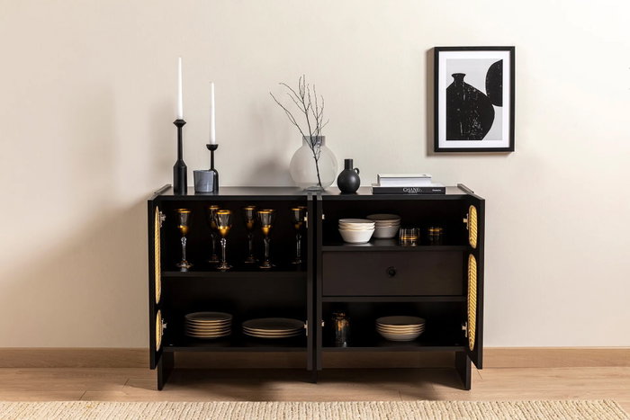 Hanah Home Simona 80 - Negro
